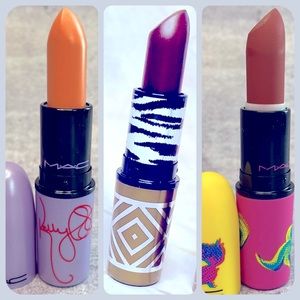 Bundle of 3 MAC Cosmetics Limited Edition Lipsticks